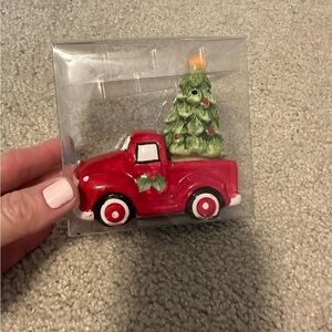 Robert Stanley Christmas Tree Truck Salt Pepper Shakers